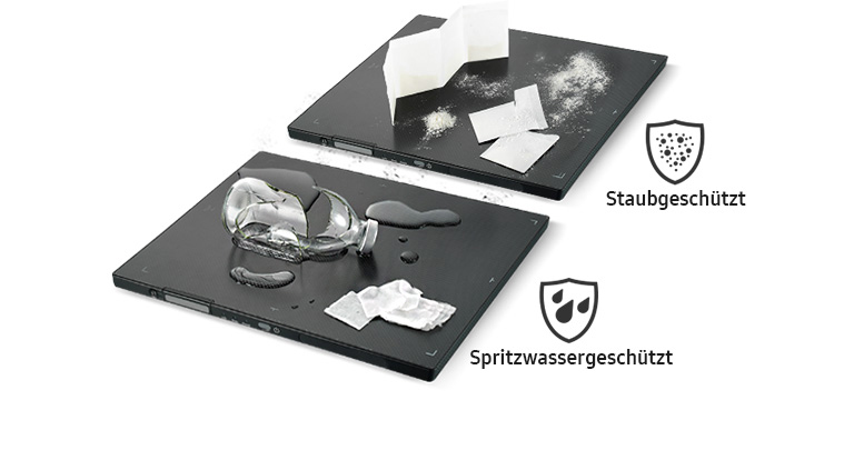 Zwei Detektoren von Samsung welche staubresistent und wasserfest sind